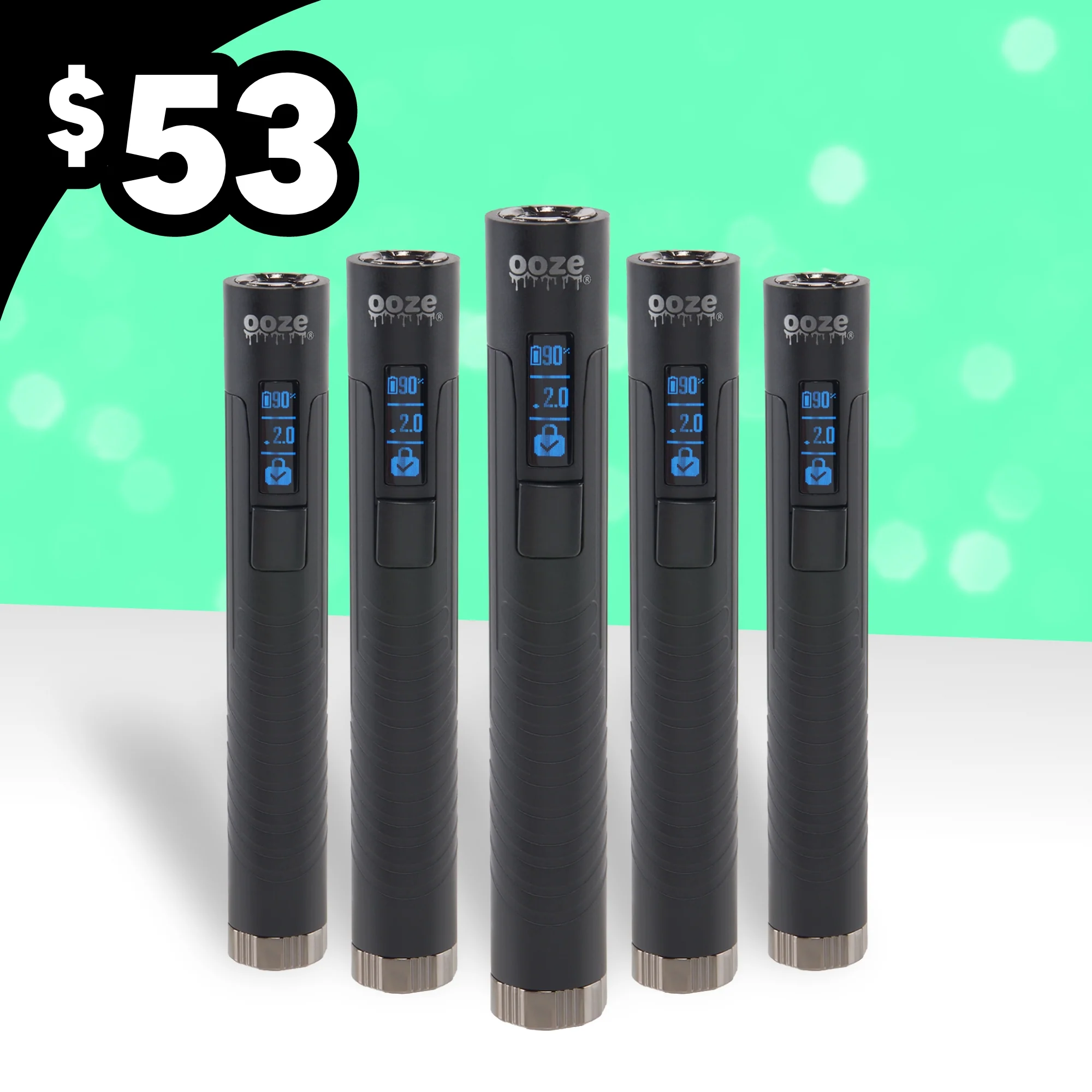 Black Digit 5-Pack