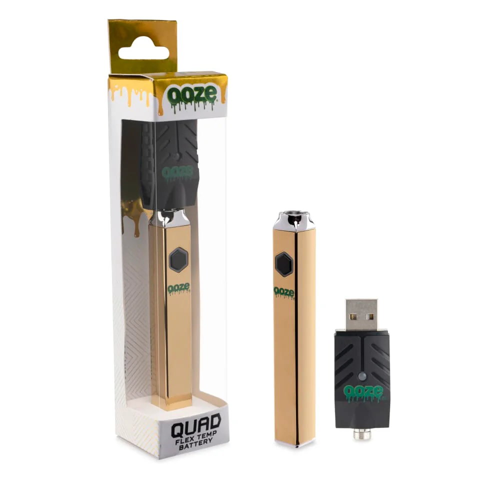Quad - 500 mAh Square Flex Temp Battery - Lucky Gold - Image 7