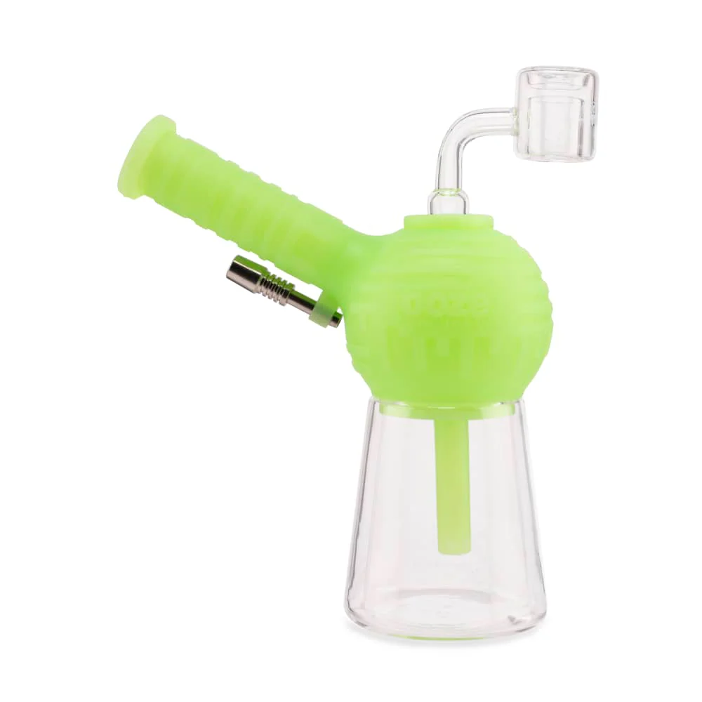 Blaster - Silicone Glass 4-In-1 Hybrid - Green Glow - Image 2