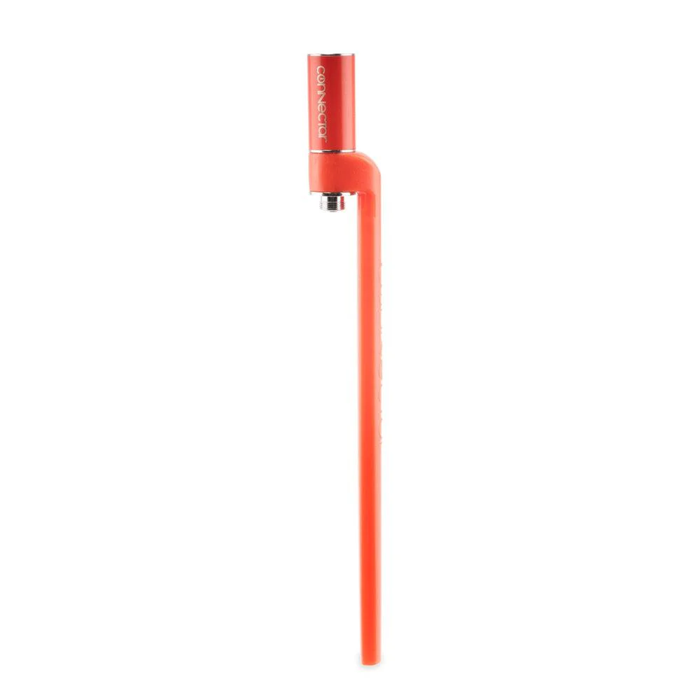 Ooze X Stache Connectar - 510 Dab Straw Attachment - Red - Image 8