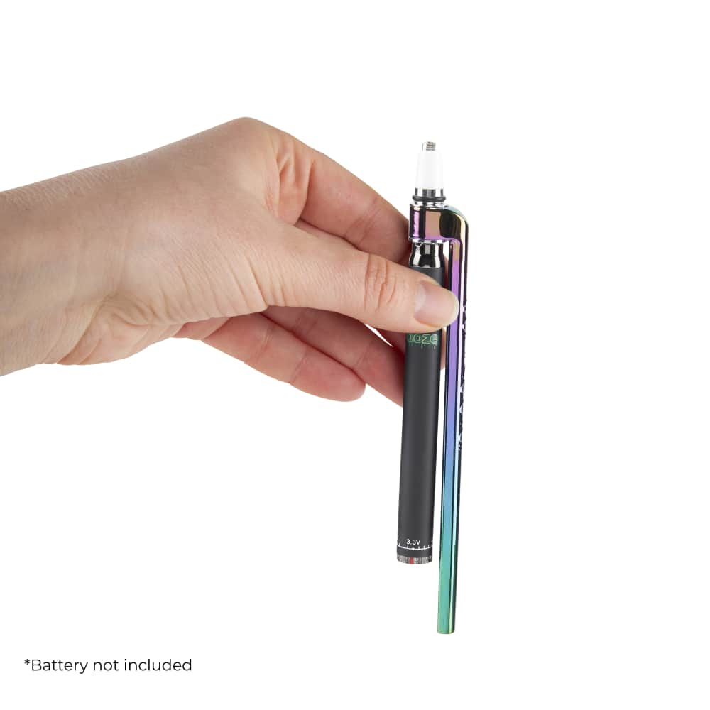 Ooze X Stache Connectar - 510 Dab Straw Attachment - Rainbow - Image 2