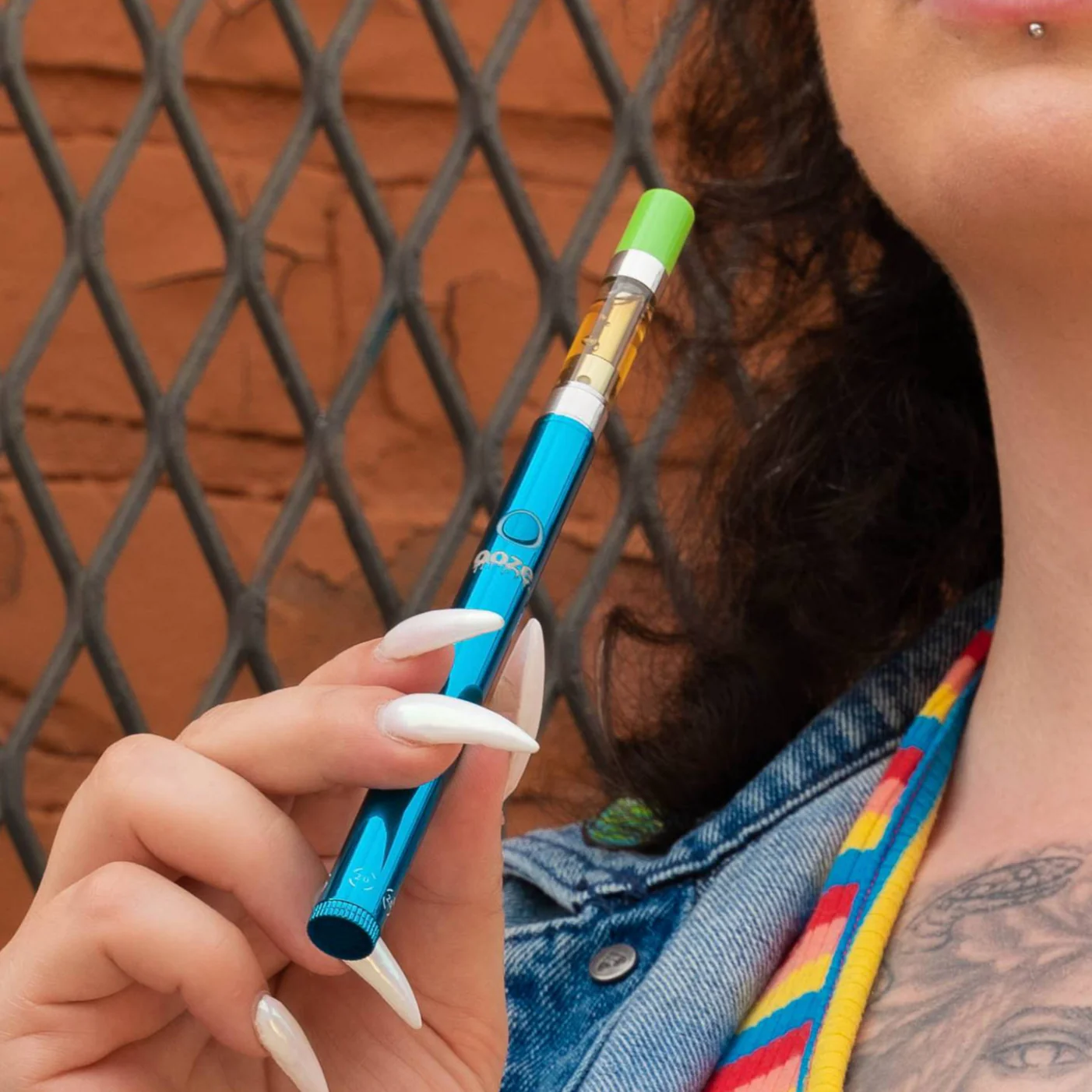 Twist Slim Pen 2.0 - 320 mAh Flex Temp Battery - Sapphire Blue - Image 2