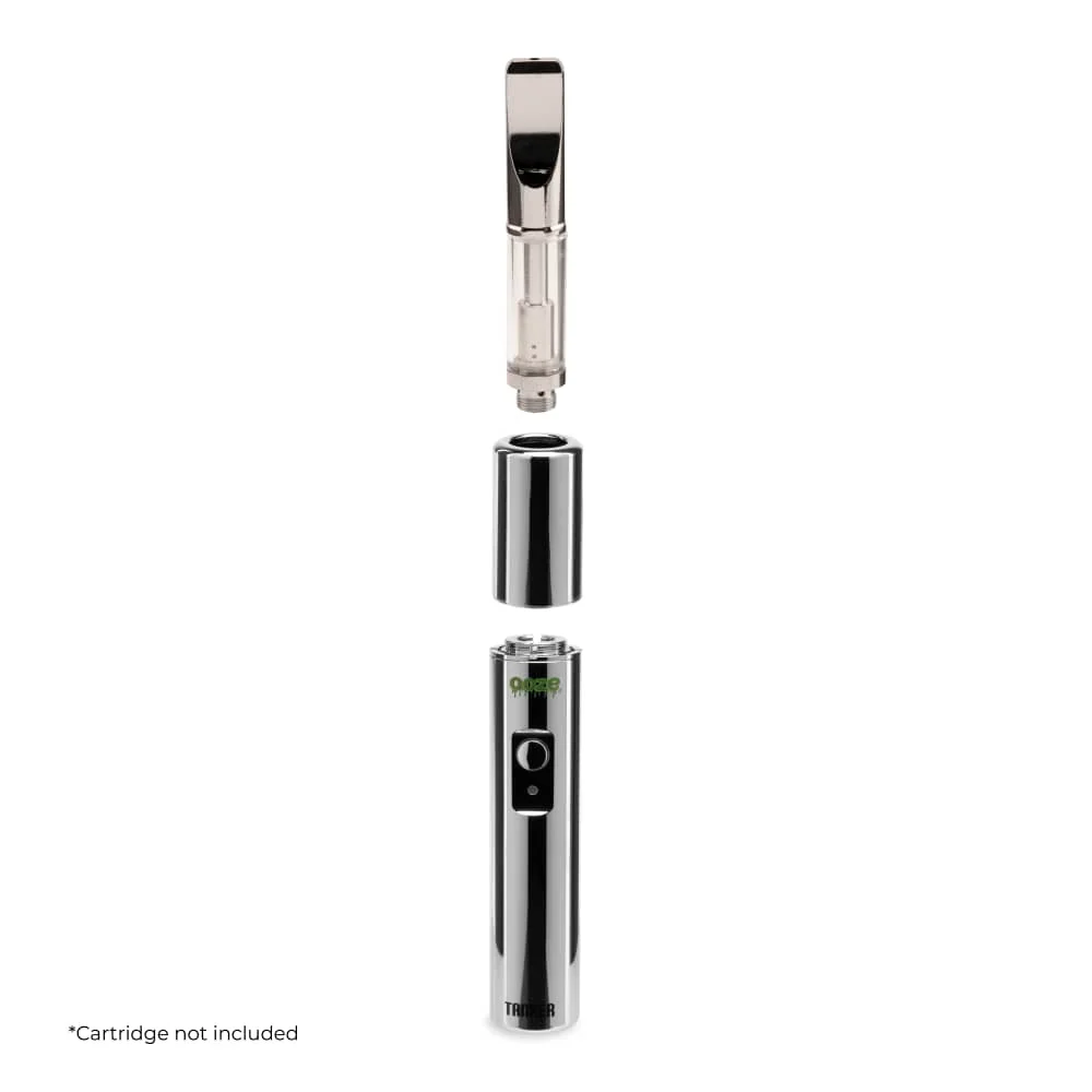 Tanker – 650 mAh Flex Temp Pen Battery - Cosmic Chrome - Image 2