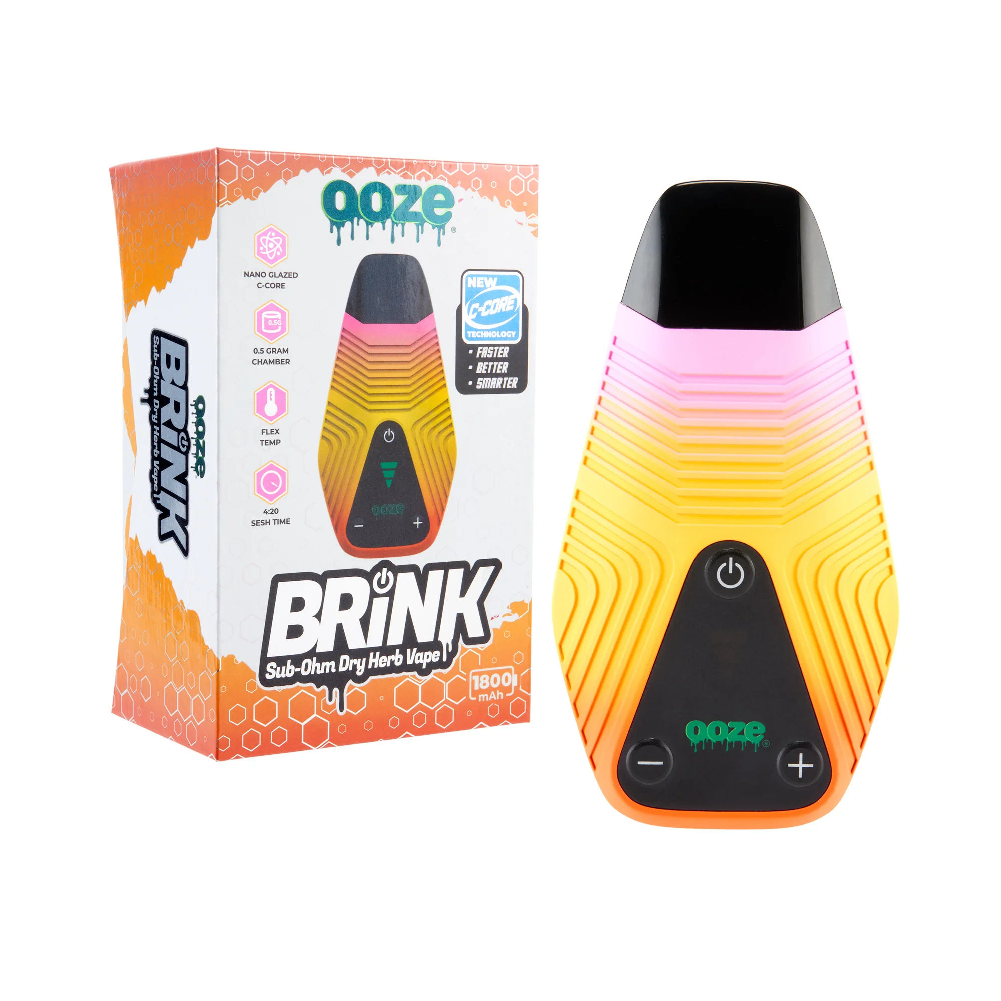 Brink – 1800 mAh Dry Herb Vaporizer - Sunshine - Image 5