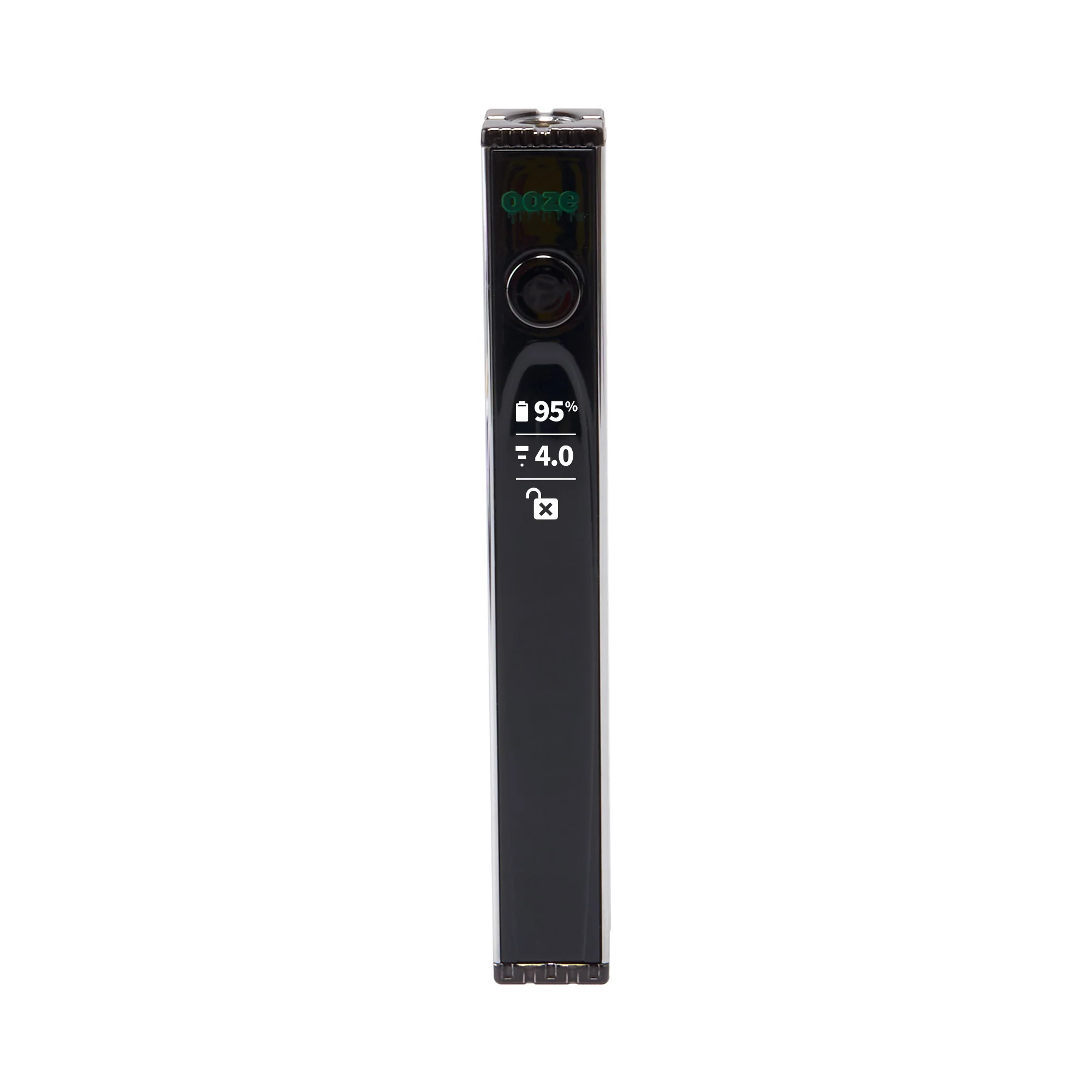 Quad 2 – 500 mAh Square Vape Battery – Cosmic Chrome - Image 2