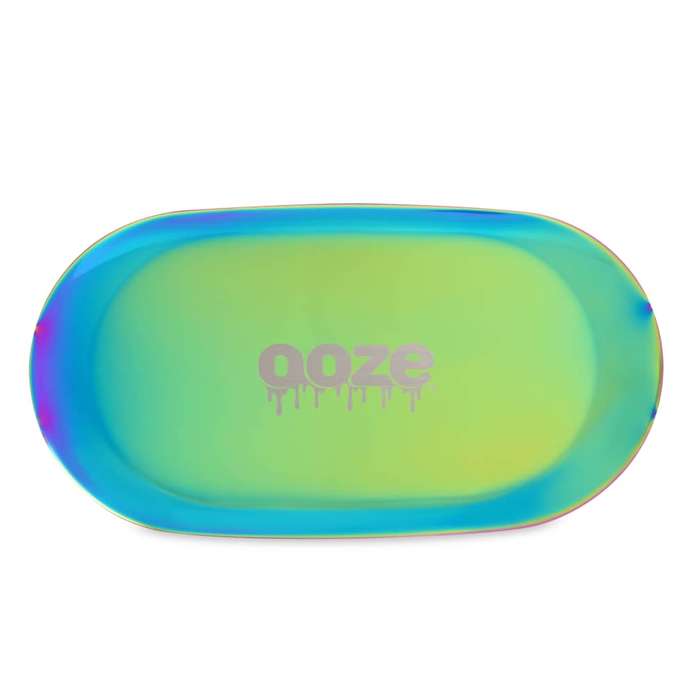 Ooze Rolling Tray - Metal - Aura Rainbow - Image 4