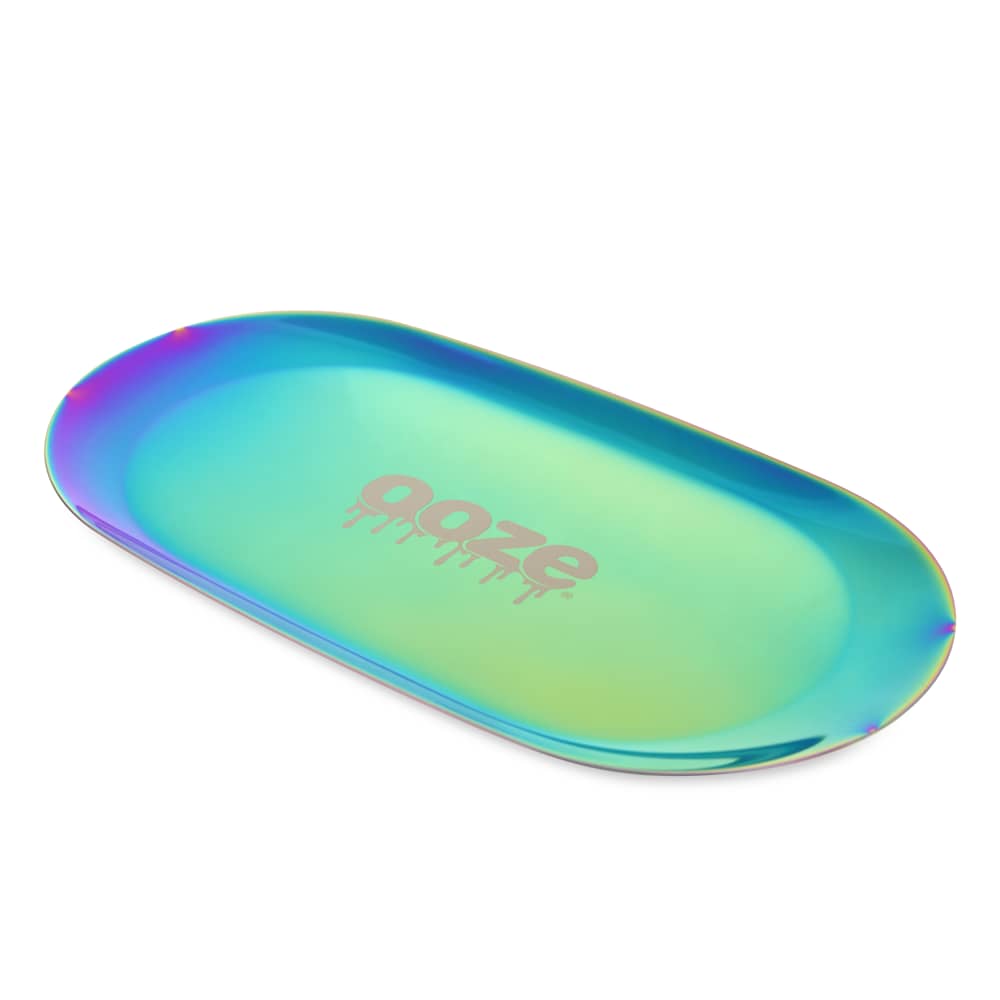 Ooze Rolling Tray - Metal - Aura Rainbow - Image 7
