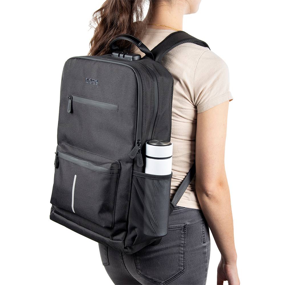 Ooze Traveler Classic Smell Proof Backpack - Black - Image 5