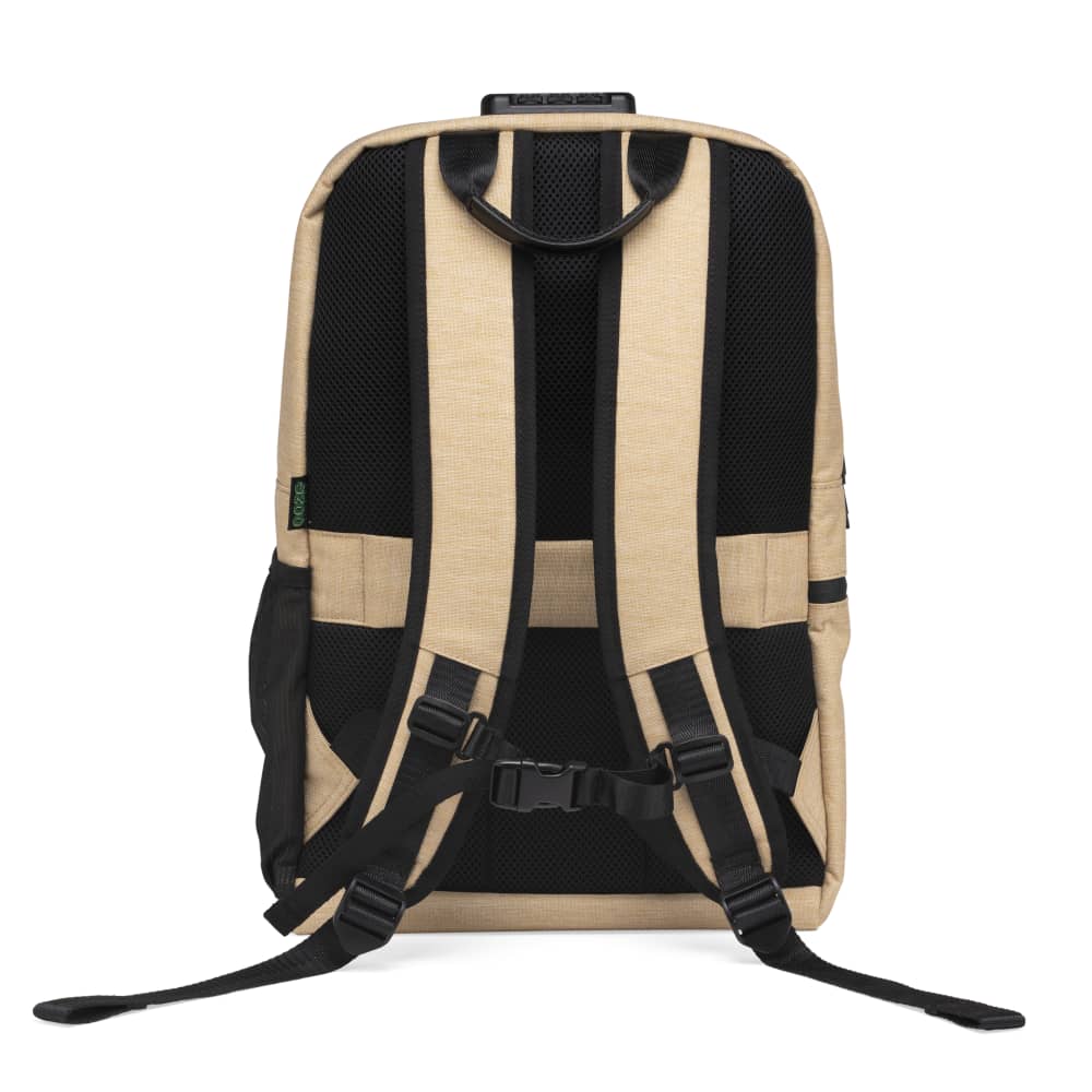 Ooze Traveler Smell Proof Locking Backpack - Desert Sand - Image 8